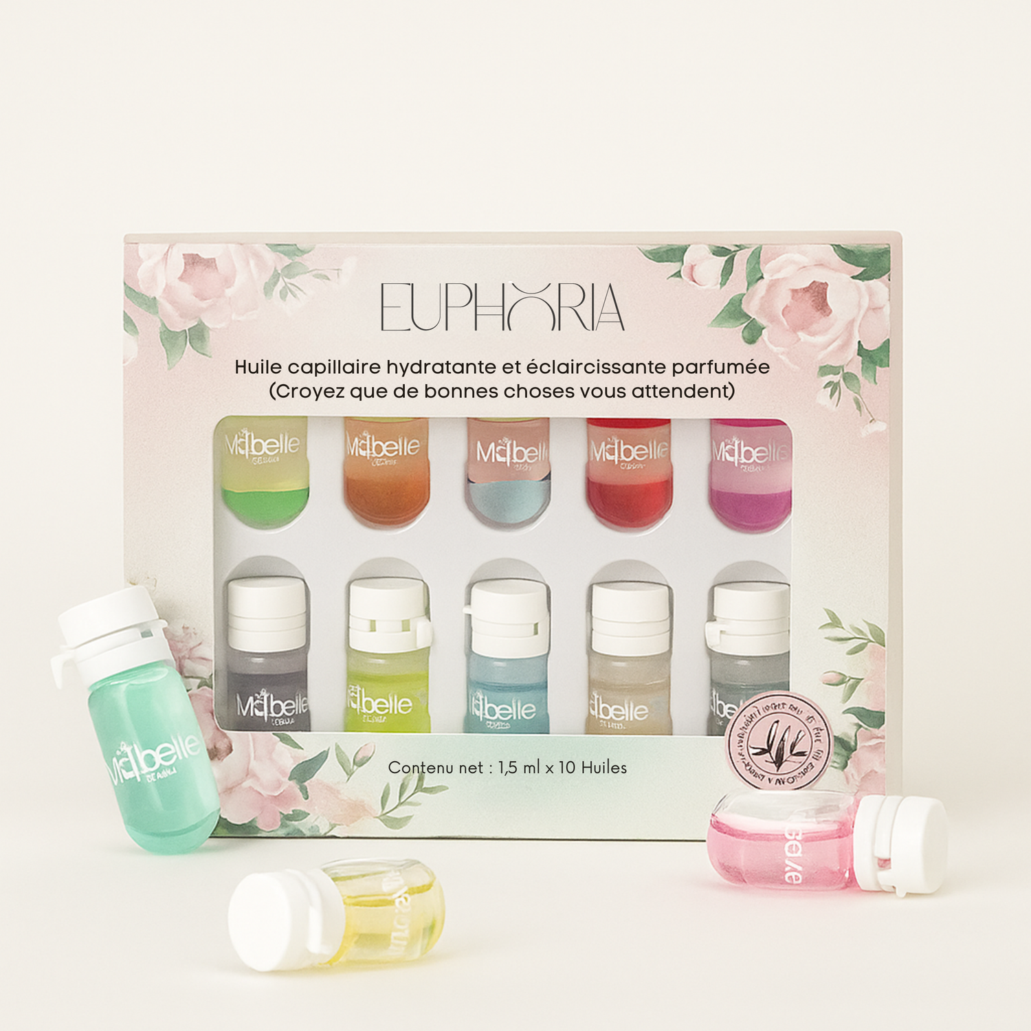 EUPHORIA™ – Coffret d’Huiles Capillaires Parfumées