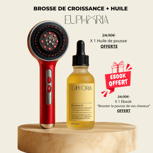 Brosse & Sérum Activateur : Soin Complet Anti-Chute EUPHORIA™
